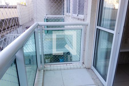 Varanda da Sala de apartamento para alugar com 2 quartos, 56m² em Vila Isabel, Rio de Janeiro