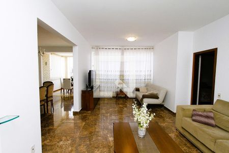 Sala de apartamento à venda com 3 quartos, 160m² em Santa Lúcia, Belo Horizonte