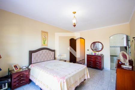 Quarto 1 - Suíte de casa à venda com 3 quartos, 193m² em Vila Bela Vista, Santo André