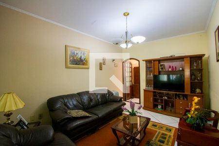 Sala de casa à venda com 3 quartos, 193m² em Vila Bela Vista, Santo André