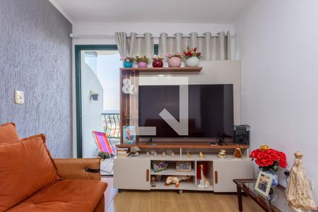 Sala de apartamento à venda com 2 quartos, 72m² em Interlagos, São Paulo