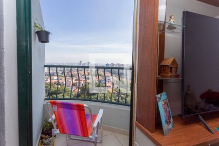 Vista da Sala de apartamento à venda com 2 quartos, 72m² em Interlagos, São Paulo