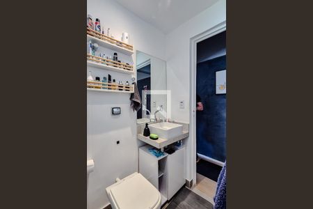 Banheiro de apartamento à venda com 1 quarto, 44m² em Perdizes, São Paulo