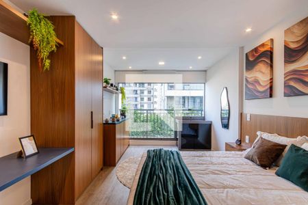 Studio de kitnet/studio para alugar com 1 quarto, 27m² em Pompeia, São Paulo