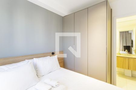 Quarto Suíte de apartamento para alugar com 1 quarto, 25m² em Vila Nova Conceição, São Paulo