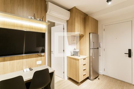 Sala de apartamento para alugar com 1 quarto, 25m² em Vila Nova Conceição, São Paulo