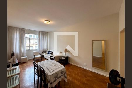 Sala de apartamento para alugar com 3 quartos, 105m² em Copacabana, Rio de Janeiro