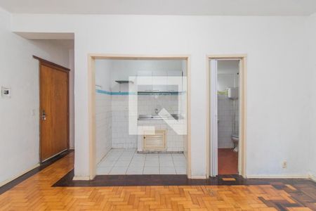 Sala/Quarto de apartamento à venda com 1 quarto, 26m² em Azenha, Porto Alegre