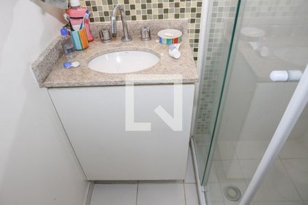 Banheiro da Suíte de apartamento à venda com 1 quarto, 52m² em Vila Romana, São Paulo