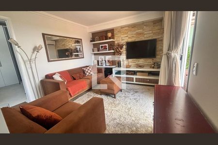 Sala de TV de apartamento à venda com 3 quartos, 120m² em Vila Mangalot, São Paulo