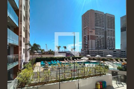 Vista da Sala de apartamento para alugar com 2 quartos, 45m² em Santo Cristo, Rio de Janeiro