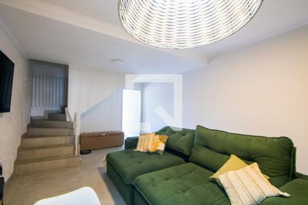 Sala de apartamento para alugar com 2 quartos, 125m² em Vila Eldizia, Santo André