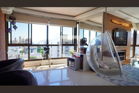 Sala  de apartamento à venda com 2 quartos, 87m² em Petrópolis, Porto Alegre