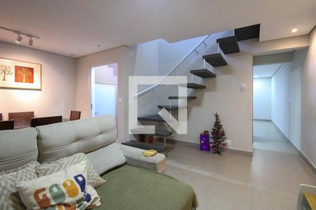 Sala de casa para alugar com 2 quartos, 166m² em Jardim Bom Refugio, São Paulo