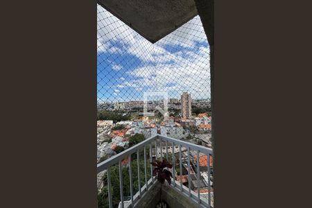 Sala - Sala de Jantar Varanda de apartamento para alugar com 2 quartos, 56m² em Vila Príncipe de Gales, Santo André