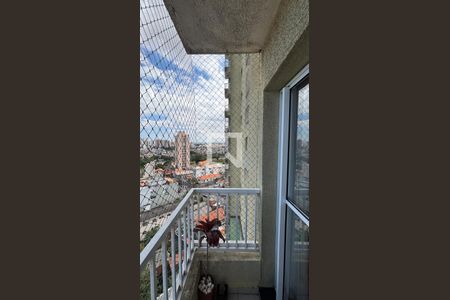 Sala - Sala de Jantar Varanda de apartamento para alugar com 2 quartos, 56m² em Vila Príncipe de Gales, Santo André