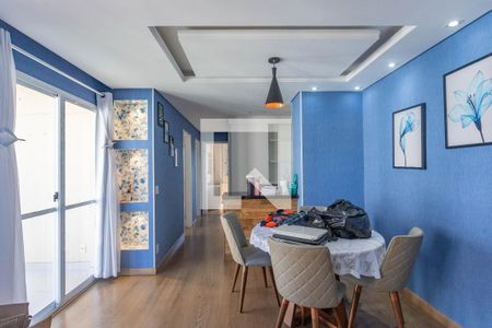 Sala  de apartamento para alugar com 3 quartos, 64m² em Centro, Diadema