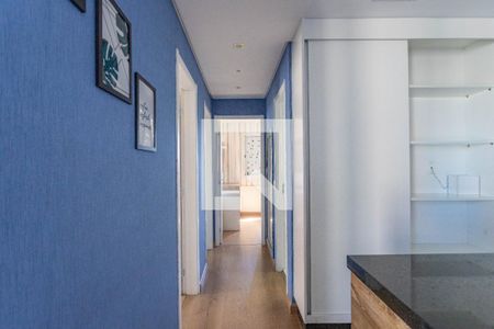 Corredor  de apartamento para alugar com 3 quartos, 64m² em Centro, Diadema