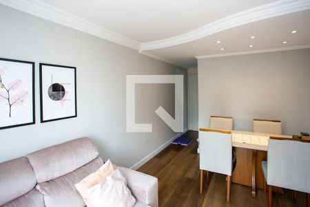 Sala de apartamento à venda com 2 quartos, 48m² em Vila Santa Luzia, Diadema