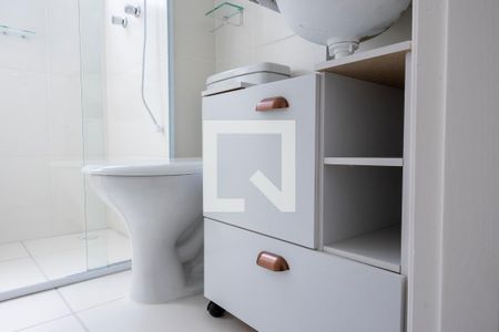 Banheiro da Suíte de apartamento para alugar com 1 quarto, 49m² em Além Ponte, Sorocaba