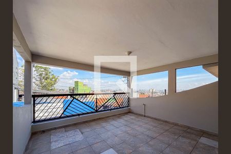 Varanda da Sala de casa para alugar com 3 quartos, 200m² em Jardim Marek, Santo André