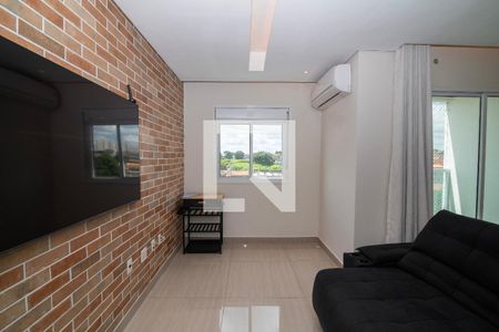 Sala de apartamento para alugar com 2 quartos, 98m² em Chácaras Fazenda Coelho, Hortolândia