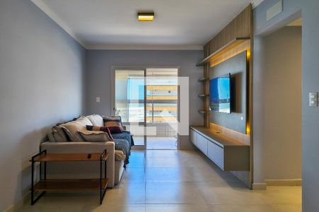 Sala de apartamento para alugar com 2 quartos, 74m² em Vila Caiçara, Praia Grande