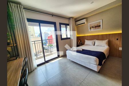 Sala/Quarto de apartamento à venda com 1 quarto, 27m² em Vila Buarque, São Paulo