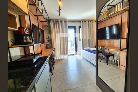 Sala/Quarto de apartamento à venda com 1 quarto, 27m² em Vila Buarque, São Paulo