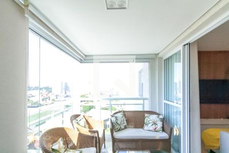 Varanda Gourmet de apartamento à venda com 3 quartos, 96m² em Baeta Neves, São Bernardo do Campo