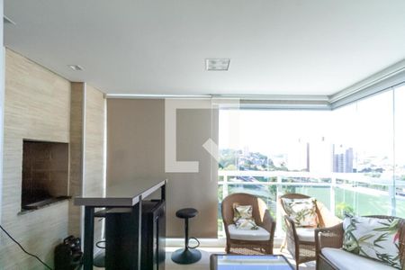 Vista da Sala de apartamento à venda com 3 quartos, 96m² em Baeta Neves, São Bernardo do Campo
