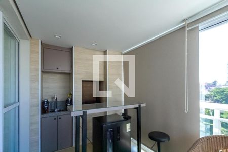 Varanda Gourmet de apartamento à venda com 3 quartos, 96m² em Baeta Neves, São Bernardo do Campo