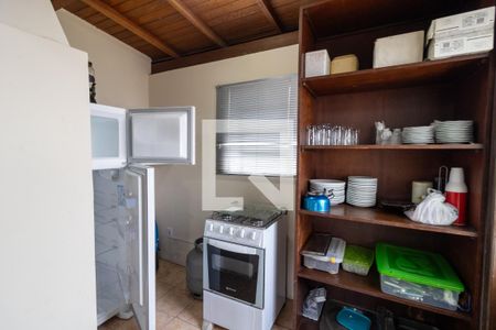 Área comum - Salão de festas de apartamento à venda com 1 quarto, 71m² em Centro Histórico, Porto Alegre