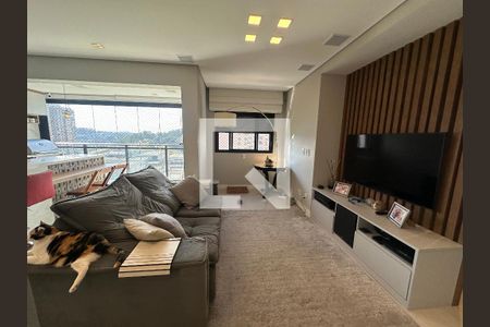 Sala de apartamento à venda com 2 quartos, 87m² em Tamboré, Barueri
