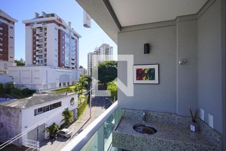 Varanda de kitnet/studio para alugar com 1 quarto, 43m² em Jardim Atlântico, Florianópolis