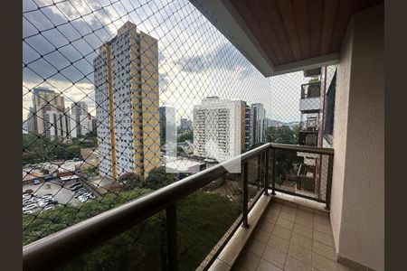 Varanda da Sala de apartamento para alugar com 3 quartos, 118m² em Alphaville, Barueri