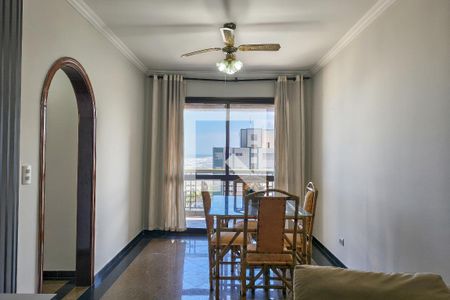 Sala de apartamento para alugar com 3 quartos, 182m² em Guilhermina, Praia Grande