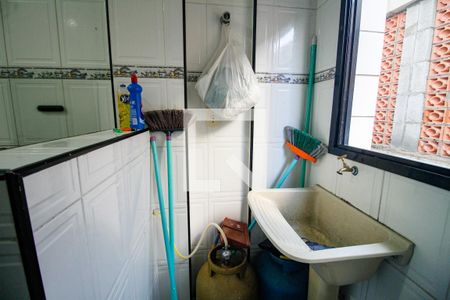 Área de Serviço de apartamento para alugar com 1 quarto, 45m² em Vila Caiçara, Praia Grande