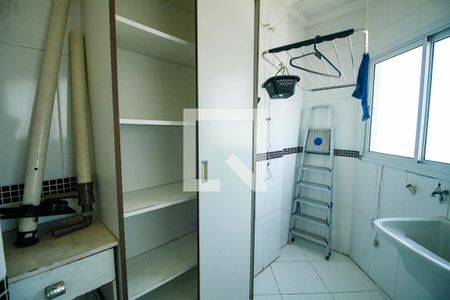 Área de Serviço de apartamento para alugar com 2 quartos, 92m² em Guilhermina, Praia Grande