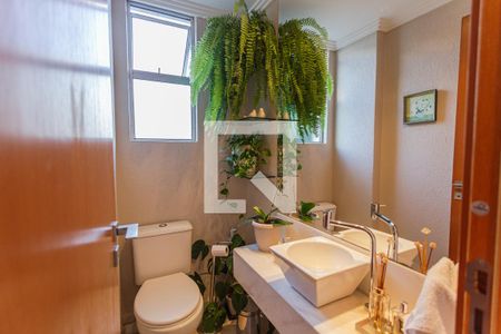 Lavabo na Sala de apartamento à venda com 4 quartos, 153m² em Cruzeiro, Belo Horizonte