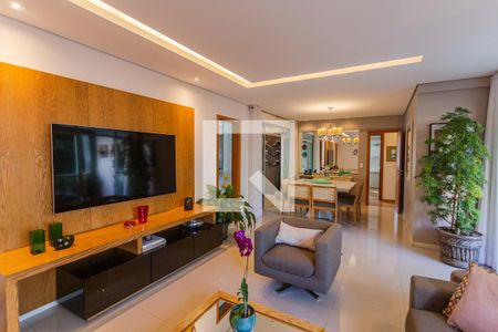 Sala de apartamento à venda com 4 quartos, 153m² em Cruzeiro, Belo Horizonte