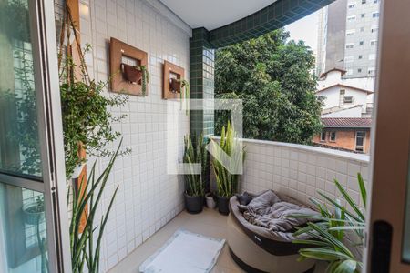 Varanda de apartamento à venda com 4 quartos, 153m² em Cruzeiro, Belo Horizonte