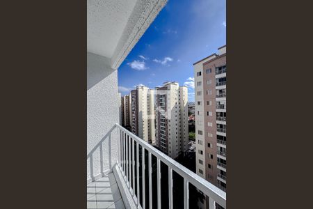 Varanda da Sala de apartamento à venda com 3 quartos, 62m² em Brás, São Paulo