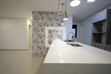 Cozinha de apartamento à venda com 3 quartos, 80m² em Vila Floresta, Santo André