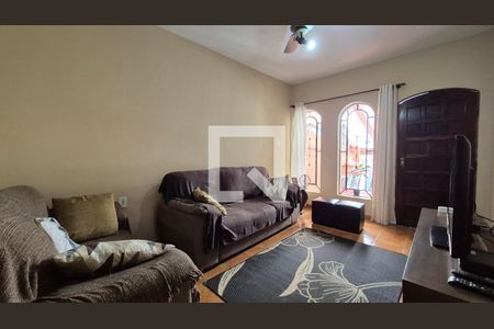 Sala de casa à venda com 5 quartos, 275m² em Vila Homero Thon, Santo André