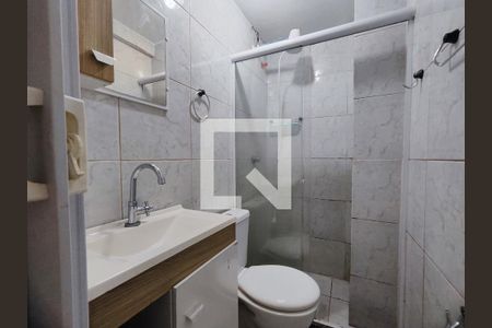 Banheiro social de apartamento à venda com 1 quarto, 40m² em Recreio dos Bandeirantes, Rio de Janeiro