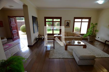 Sala de casa de condomínio à venda com 4 quartos, 381m² em Jardim Chapadão, Campinas