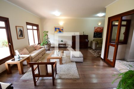 Sala de casa de condomínio à venda com 4 quartos, 381m² em Jardim Chapadão, Campinas