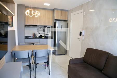 Sala de apartamento para alugar com 1 quarto, 30m² em Jardim das Acacias, São Paulo
