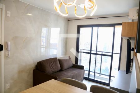 Sala de apartamento para alugar com 1 quarto, 30m² em Jardim das Acacias, São Paulo